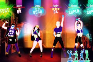 Photo d'une partie de jeux "Just Dance"